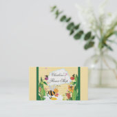 Bloembijen bloemen Tuinen Visitekaartje (Staand voorkant)