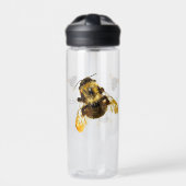 Bloembijen Fotografische optische illusie Waterfles (Voorkant)