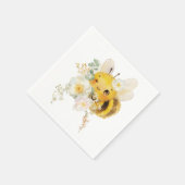 Bloembijen servetten (Hoek)