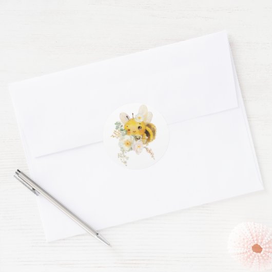 Bloembijen Stickers (Envelop)