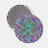 Bloemblaadje Mandala Magneet (Voorkant / Achterkant)