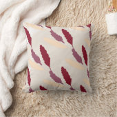 Bloemblaadjes Bourgondië en Crème Kussen (Deken)