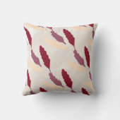 Bloemblaadjes Bourgondië en Crème Kussen (Achterkant)