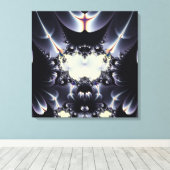 Bloemblaadjes Canvas Afdruk (Insitu (Houten vloer))