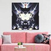 Bloemblaadjes Canvas Afdruk (Insitu (Woonkamer))