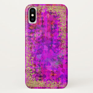 Bloemblaadjes iPhone X Hoesje