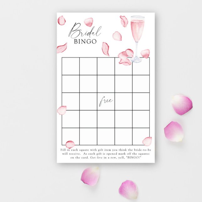 bloemblaadjes en prosecco - Bruids douche bingo sp (Creator heeft geüpload)