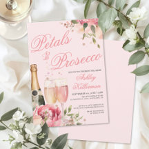 Bloemblaadjes en Prosecco Bruidsdiner