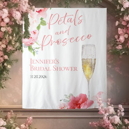 Bloemblaadjes en Prosecco | Vrijgezellenfeest acht Wandkleed