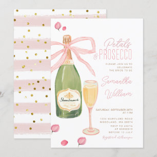 Bloemblaadjes en Prosecco Vrijgezellenfeest Brunch Kaart