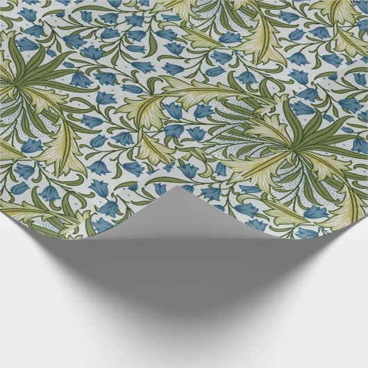  bloemblaadjes Harebell blauw Cadeaupapier (Hoek)