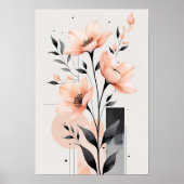 Bloemblaadjes in balans poster (Voorkant)