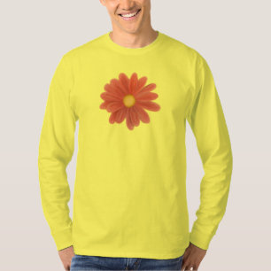 Bloemblaadjes in Beweging – Levendig Bloem Grafisc T-shirt