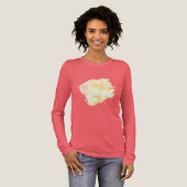 Bloemblaadjes in de nevel Tri-Blend shirt (Voorkant)