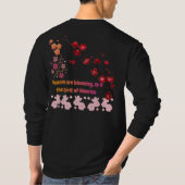 Bloemblaadjes in Roze Harmonie T-shirt (Achterkant)