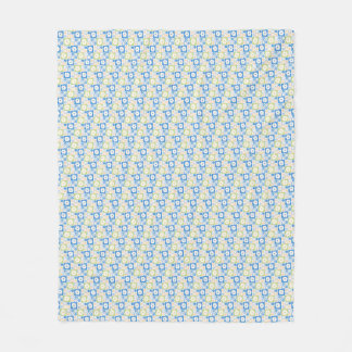 Bloemblaadjes in stilte 10. Bloemmotief. Fleece Deken