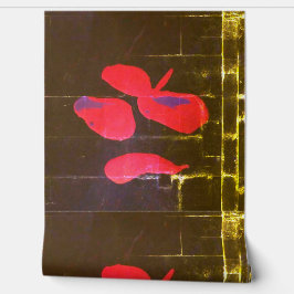 "Bloemblaadjes laten vallen" Behang