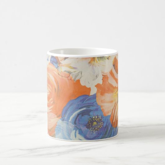 Bloemblaadjes – Levendige Bloemkunst Koffiemok (Center)