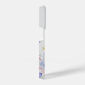 Bloemblaadjes met Naam iPhone Hoesje (Rechterkant)