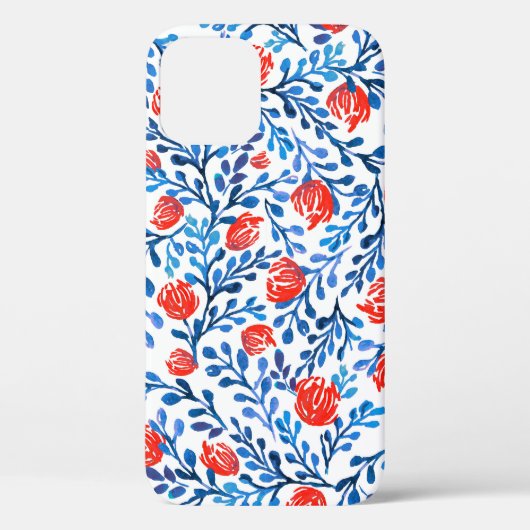 Bloemblaadjes: naadloze Natuur Case-Mate iPhone Case (Achterkant)
