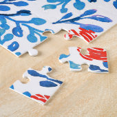 Bloemblaadjes: naadloze Natuur Legpuzzel (Zijkant)