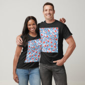 Bloemblaadjes: naadloze Natuur T-shirt (Unisex)