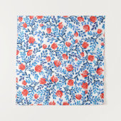 Bloemblaadjes: naadloze Natuur Wandkleed (Voorkant)