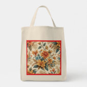 Bloemblaadjes & Poëzie Een Bloemige Aangelegenheid Tote Bag (Achterkant)