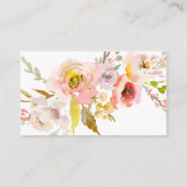 bloemblaadjes & Prosecco Bloemen Vrijgezellenfeest Informatiekaartje (Achterkant)