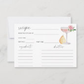 Bloemblaadjes & Prosecco - receptkaart (Voorkant)