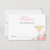 Bloemblaadjes & Prosecco Vrijgezellenfeest Advies Kaart (Voorkant)