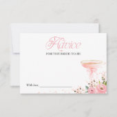 Bloemblaadjes & Prosecco Vrijgezellenfeest Advies  Kaart (Voorkant)