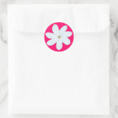 Bloemblaadjes Sticker - Gepersonaliseerd (Tas)
