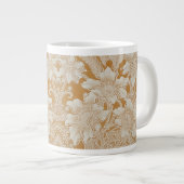Bloemblaadjes van Gold Batik Specialty Mok (Voorkant rechts)