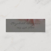 Bloemblaadjes ~ Visitekaartje (Achterkant)