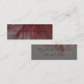 Bloemblaadjes ~ Visitekaartje (Voorkant / Achterkant)