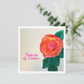 Bloemblaadjes Voor Mijn Valentijn (Staand voorkant)