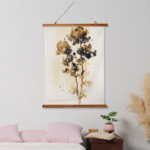 Bloemblaadjes Waterverf kunst Hangend Wandkleed (Slaapkamer)