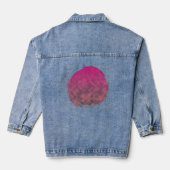 Bloemblad Ineenstorting Denim Jacket (Achterkant)