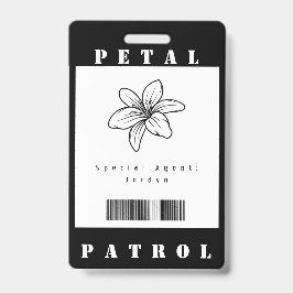 Bloemblad Patrouille Badge