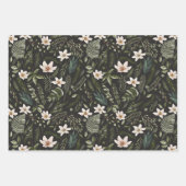Bloemblad Waterverf Naadloos bloemenpatroon Inpakpapier Vel (Voorkant 3)