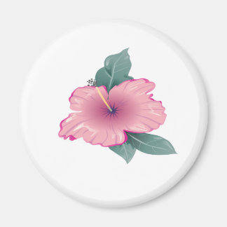 Bloembladen met groene bladeren magneet