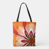 Bloembladen Tote Bag (Achterkant)