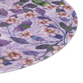 Bloembladeren & Poëzie - Natuur Geïnspireerde Bloe Snijplank (Hoek)