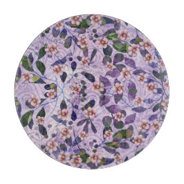 Bloembladeren & Poëzie - Natuur Geïnspireerde Bloe Snijplank