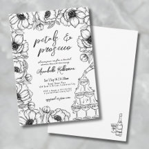 Bloembladeren & Prosecco Whimsical Floral Vrijgeze