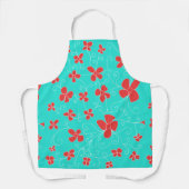 Bloemblauw en schort bloemen (Voorkant)