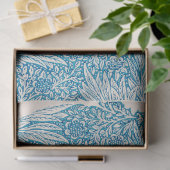 Bloemblauw Marigold Ephemera Decoupage Patroon Tissuepapier (Geschenk)