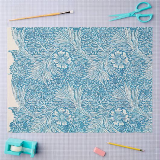 Bloemblauw Marigold Ephemera Decoupage Patroon Tissuepapier (Craft)