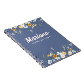 Bloemblauw Nova 2024 Business Planner Persoonlijk Notitieboek (Rechterzijde)